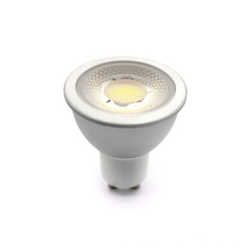 MR16 AC / DC12V 6W Quente branco Dimmable COB LED Spotlight